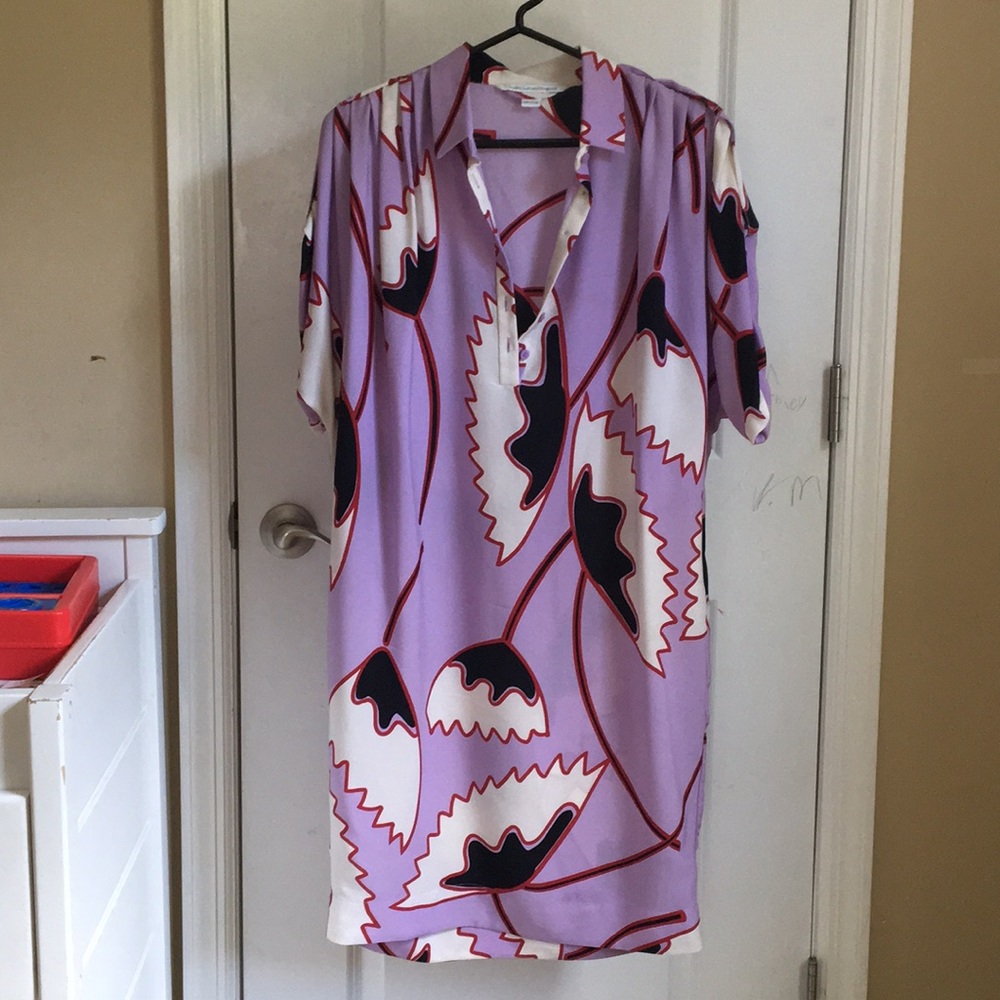 Diane Von Furstenberg Karin African Tulip Dress